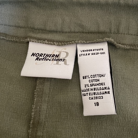 Olive Green Shorts - Picture 4 of 5